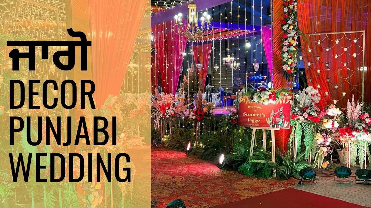 Punjabi ਜਾਗੋ Celebrations & Decoration I The Zenith – Mohali I Budget Friendly Décor By Preet Events