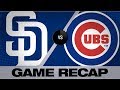 Rizzo, Russell Lift Cubs Over Padres | Padres-Cubs Game Highlights 7/19/19