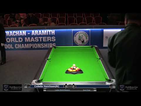 2019 Ladies World Masters - Semi Final - Cat Jones (Eng) v Collette Henriksen (NI)