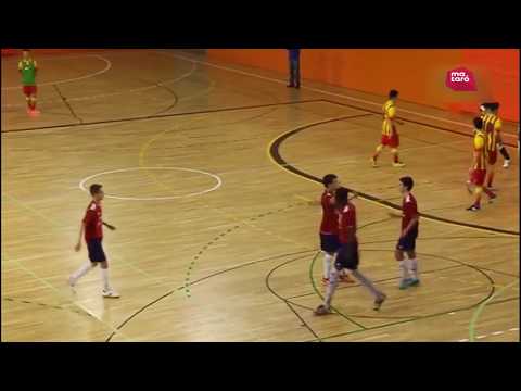 El Futsal juvenil plantant cara a tot un FC Barcelona - Futsal Mataró vs FC Barcelona