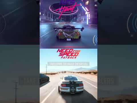 NFS: HEAT vs NFS: PAYBACK - Who is best Game? (Comment please) #gaming #shorts #short