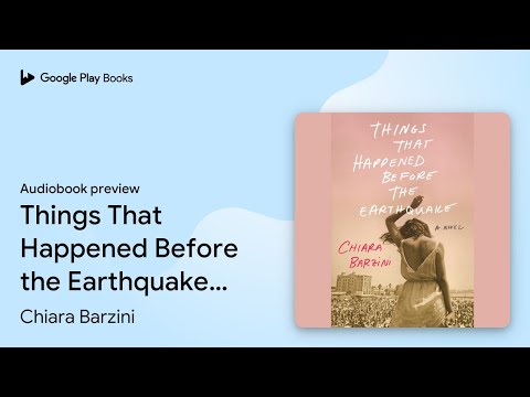Трейлеры Things that Happened Before the Earthquake