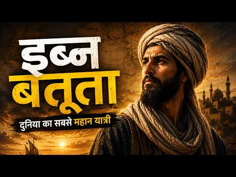 जब दुनिया खतरनाक थी, तब ये अकेला घूम रहा था | Ibn batuta | Journey with ankit | #biography