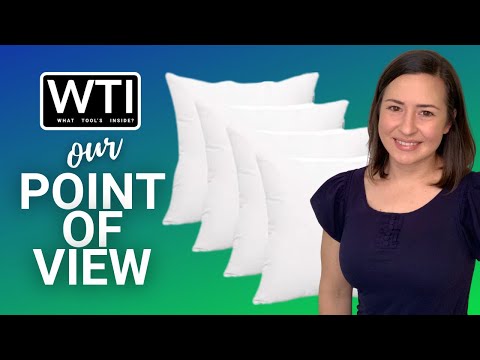 AccentHome Throw Pillow Inserts - WTI product video review