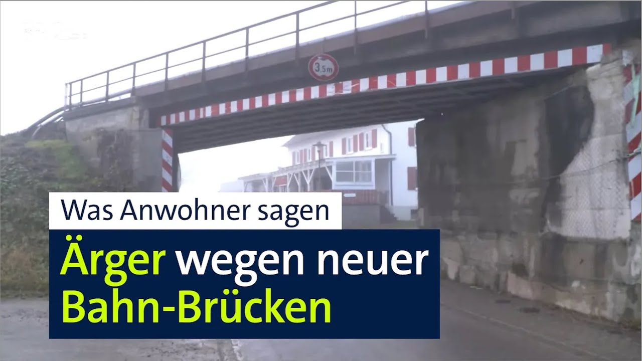 Neue Zufahrtsstraße, hohe Kosten: Was geplanter Bahn-Brücken-Bau mit sich bringt | Abendschau | BR24
