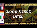 2000 Years Later: Multilanguage in 60 different languages