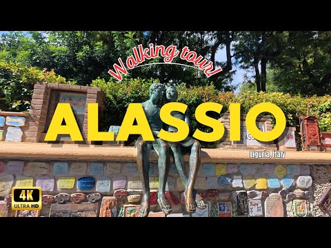 Discover ALASSIO, Liguria’s LUXURY BEACH Escape | WALKING TOUR 4K 🌊☀️