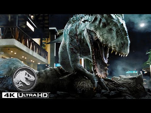 Final Battle Scene in 4K HDR | Jurassic World