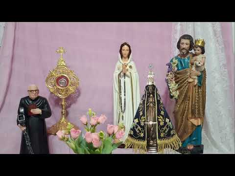 25/10/2026 Santo Rosário com Nossa Senhora Rosa Mística Rainha da Paz pelos Sacerdotes e as famílias