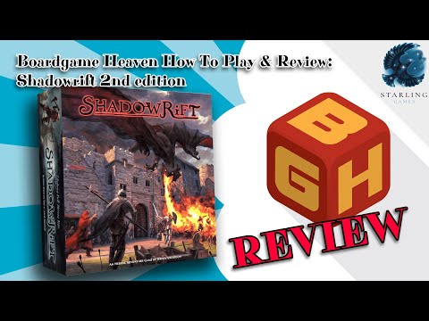 Board Game Heaven How To Play & Review 151: Shadowrift 2nd edition (Starling Games)