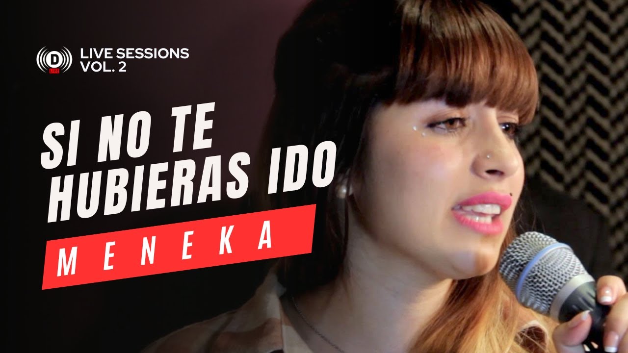 Video: Meneka - Si No Te Hubieras Ido | Cumbia en Vivo