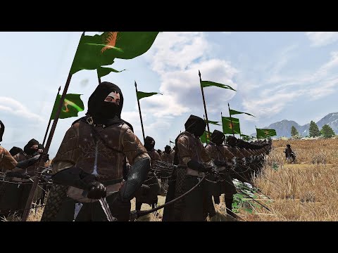 300 Gondor Archers vs 1000 Goblins | Epic Battle of Survival in Bannerlord