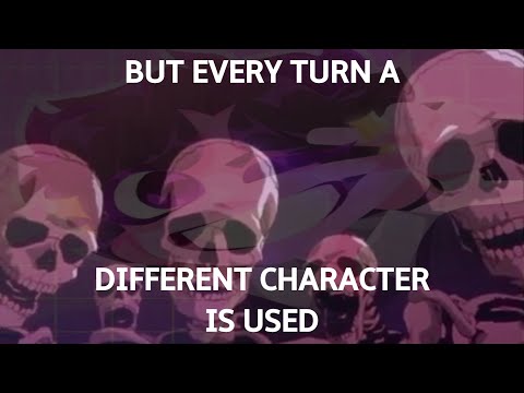 Atrocity But Every Turn A Different Character Is Used