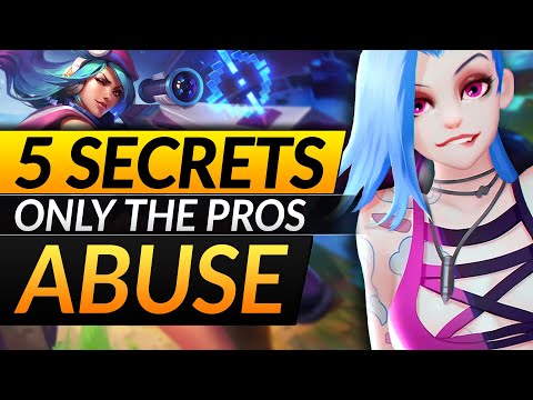 5 Challenger SECRETS that You MUST USE - Tips for EVERY Role/Champion - LoL Pro Macro Guide