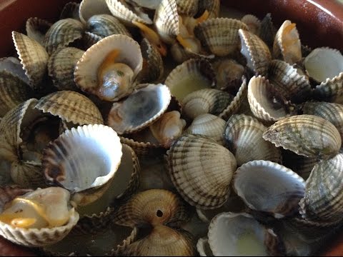 Receta original de Berberechos