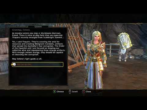 #Neverwinter - Dark Elf Rogue / Opening Up Dragonbone Vale (Xbox One)