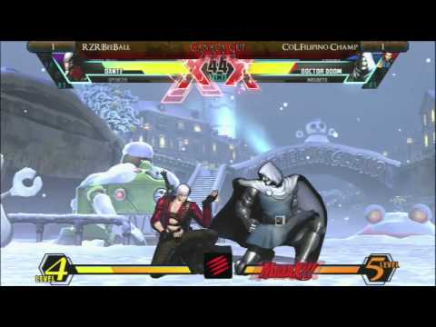 CC2013 UMvC3 Top 8 L2 - TFA|RZR|BeeBall (SPE-FRA-DAN) vs coL.Filipino Champ (MAG-DRD-PHO)