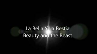 La bella y la bestia porta letra en ingles