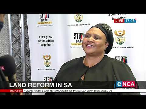 Land Reform in South Africa Interview with Minister Thoko Didiza