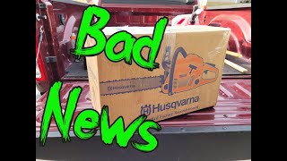 Buying a Reconditioned Husqvarna Chainsaw - Bad News