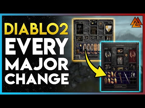 Diablo 2 Resurrected - EVERY Major Change You NEED To Know For Both Diehard Fans and New Players!