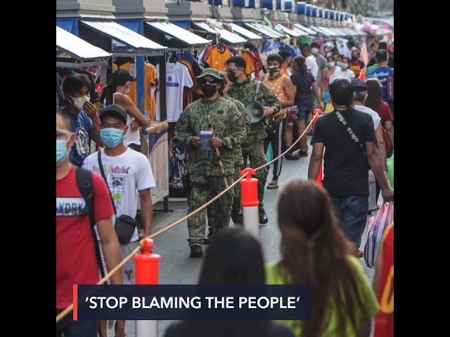 Frontliners to gov’t: Stop blaming people for COVID-19 surge