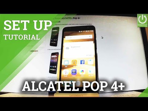 Set Up Screen Lock in ALCATEL Pop 4+ - Pattern / Password Protection