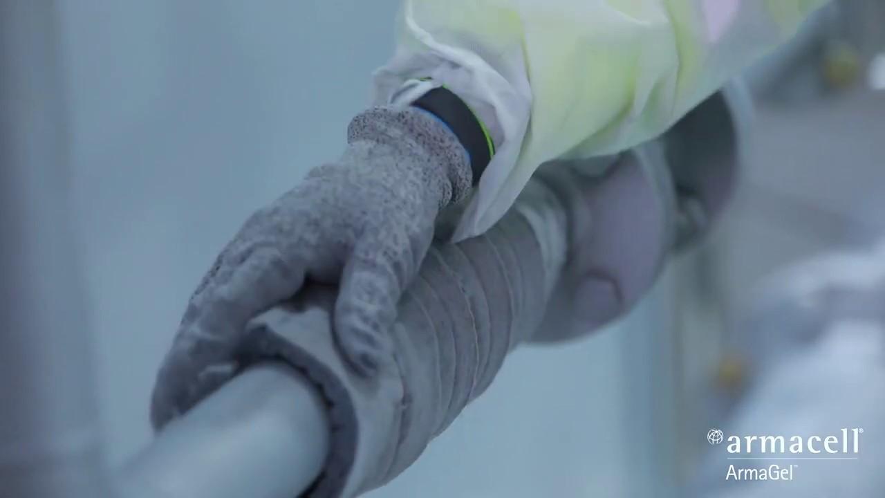 ArmaGel™ HT spiral wrap application