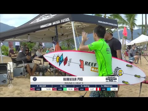 Hawaiian Pro, Men's Qualifying Series - Round 2 heat 3