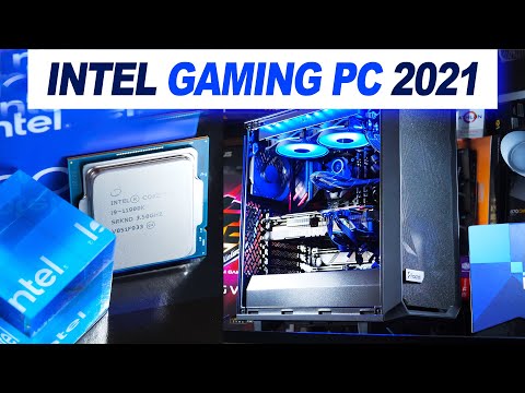 MY First EPIC Intel Gaming PC Build of 2021!