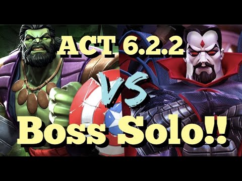 MCOC - ACT 6.2.2 - The Overseer VS Mr. Sinister - Boss Solo!! Poison/Nullify Immunity + Fury!!