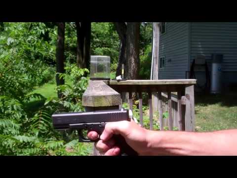 .45ACP vs. 9mm Recoil Comparison (Glock 19 vs. Glock 36)