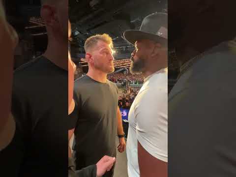 Jon Jones and Stipe Face-Off Gets Personal