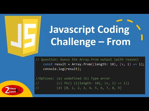 Javascript Coding Challenge Find Array From Code Output Episode 7