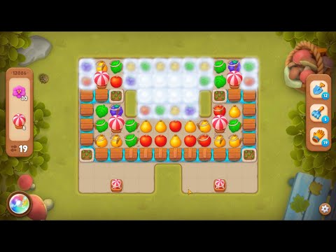 Gardenscapes level 12086 Gameplay #Bubunka