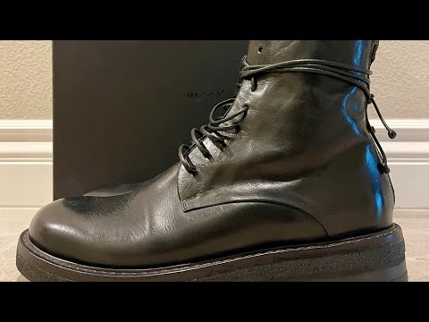 MARSELL PARRUCCA COMBAT BOOTS (Nero) Re-Visit 2 1/2 Years Later