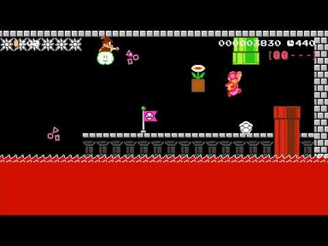 World B-3 Sweltering Shell Surf by 3rd Bunny - Super Mario Maker 2 - No Commentary 1ca