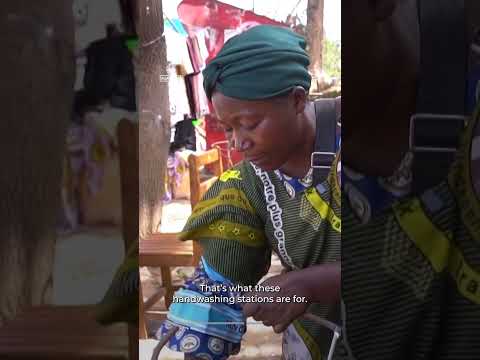 Congo handwashing basin orders surge as Ebola fears grow | AJ #shorts