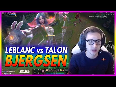 434. Bjergsen Leblanc vs Talon Mid - March 19th, 2017 - Patch 7.5 Season 7