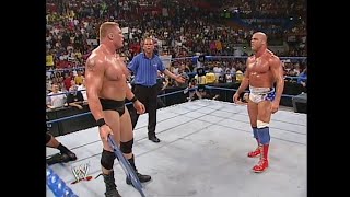 Brock Lesnar, Kurt Angle &amp; Zach Gowen Vs Big Show &amp; Team Angle 07/24/2003 (2/2)