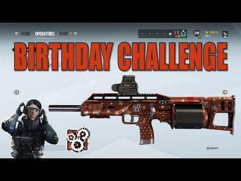 Ying's Gift Weapon Skin Birthday Challenge - Rainbow Six Siege