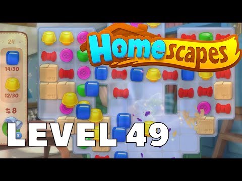 Homescapes Walkthrough | Complete Level 49