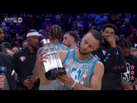 Steph Curry named 2022 NBA All-Star game MVP after record performance