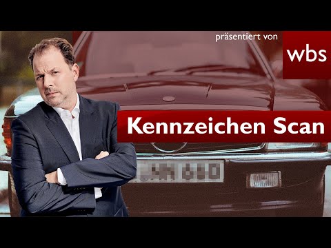 Bundesweites Nummernschild-Scanning kommt - Polizei will Täter per Kennzeichen jagen | RA Solmecke