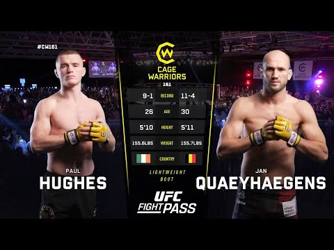 Paul Hughes vs Jan Quaeyhaegens full fight