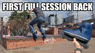 First Full Session Back // Aggressive Inline Skating