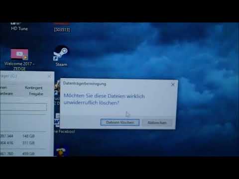 Windows 10 SSD Festplatte aufräumen