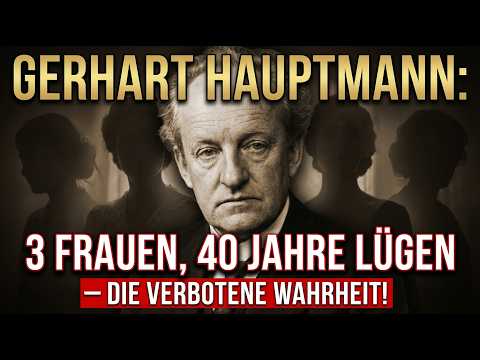 GERHART HAUPTMANN: 3 FRAUEN, 40 JAHRE LÜGEN — DIE VERBOTENE WAHRHEIT!