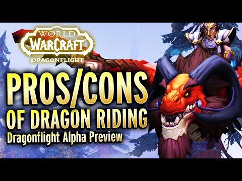 Reactions To Dragon Riding - WoW Dragonflight Alpha
