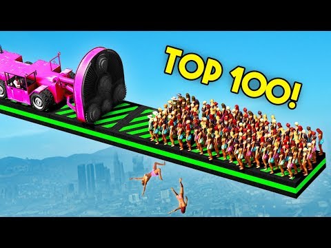 TOP 100 FUNNIEST GTA 5 FAILS EVER! (Funny Moments Grand Theft Auto V Compilation)